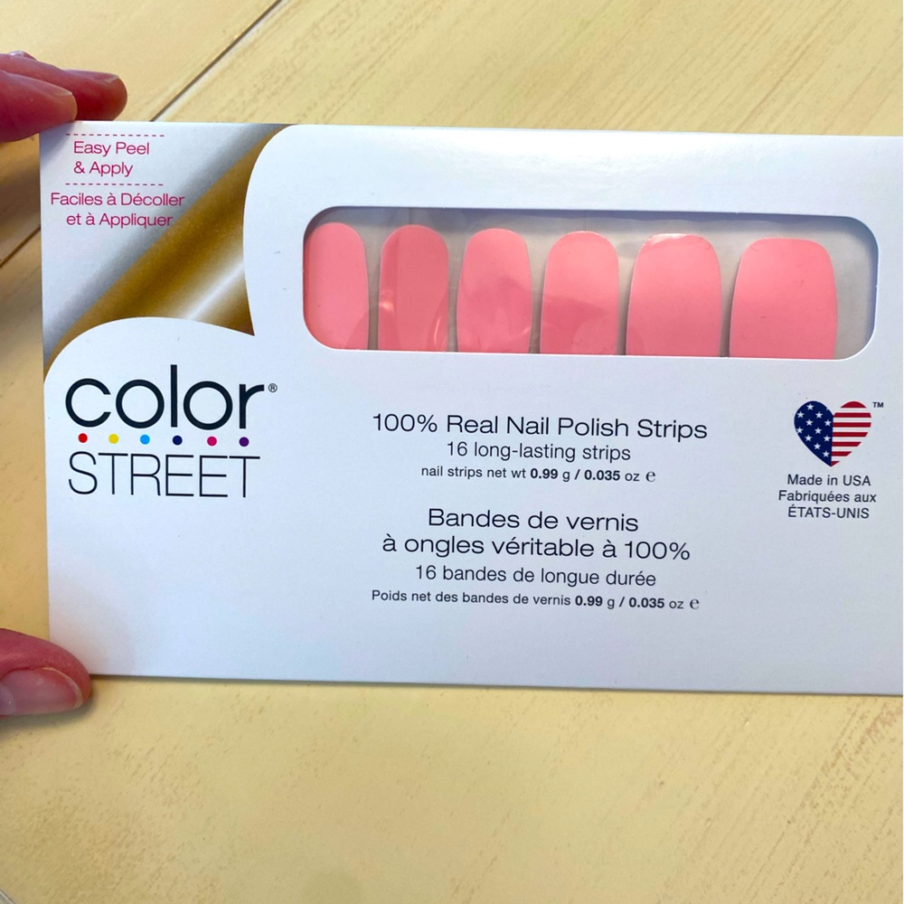 Retired NiB color street Pink Lemonade